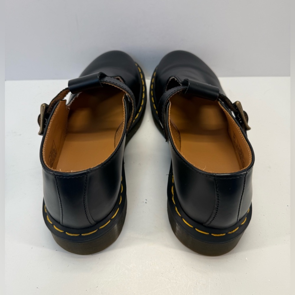 Dr. Martens Black T-Strap Mary Jane Flats - Picture 10 of 14
